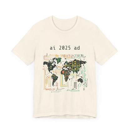 AI 2025 Tech-Inspired Unisex Jersey Tee