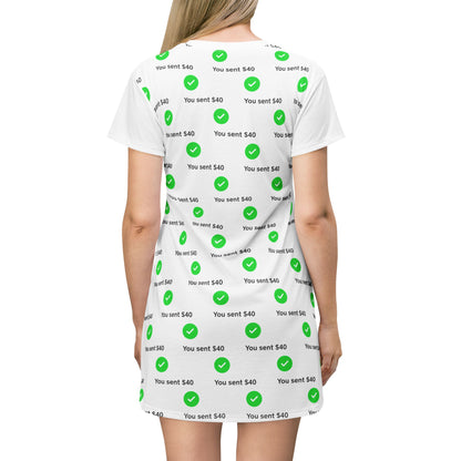 You Sent  T-Shirt Dress (AOP)