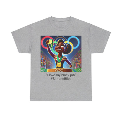 Simone Biles Quote, black pride Tee