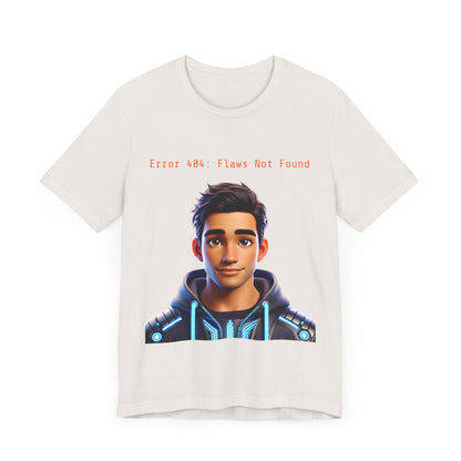 Graphic T-Shirt - Error 404: Flaws Not Found Unisex Tee
