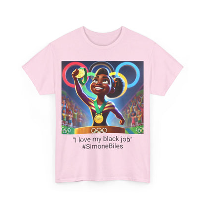 Simone Biles Quote, black pride Tee