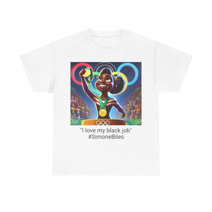 Simone Biles Quote, black pride Tee