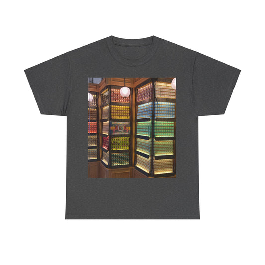 Parisian Chocolate Shop Unisex Heavy Cotton Tee