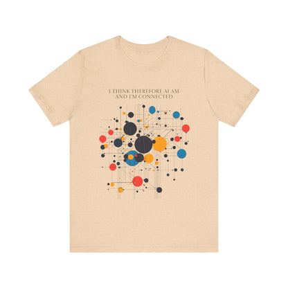AI Connected Minds Graphic Tee - Unisex Jersey Short Sleeve Shirt