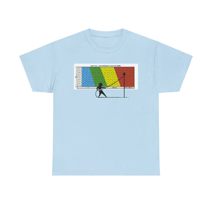 Ideal Weight Chart Unisex Heavy Cotton Tee