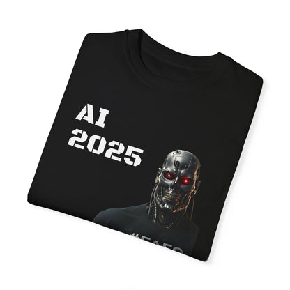 Funny AI 2025 FAFO Skynet Division T-shirt