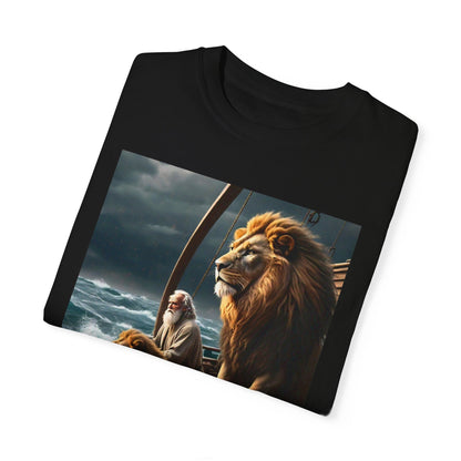 Noah's Ark Black Unisex T-shirt, Animal Lover Tee, Religious Graphic Shirt, Gift for Him or Her, Biblical Clothing