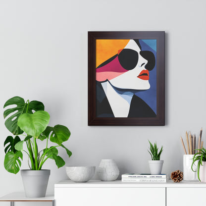 Framed Vertical Poster
