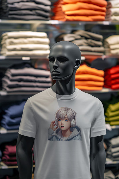 Blue Eyes Anime 2 T-Shirt