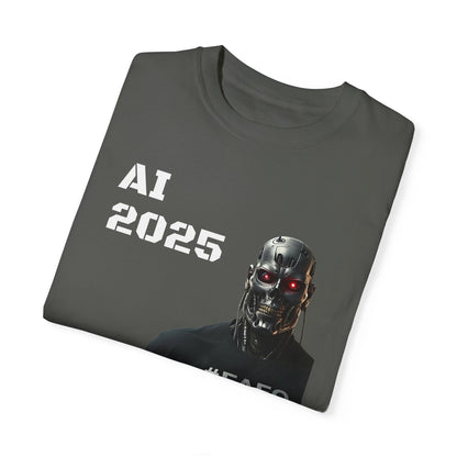 Funny AI 2025 FAFO Skynet Division T-shirt