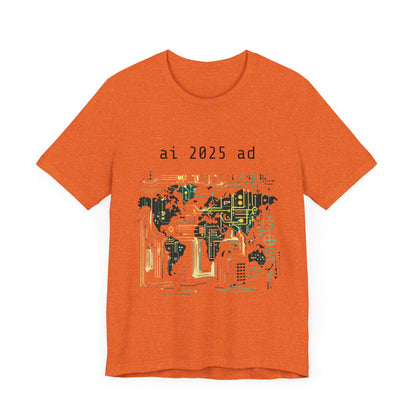 AI 2025 Tech-Inspired Unisex Jersey Tee
