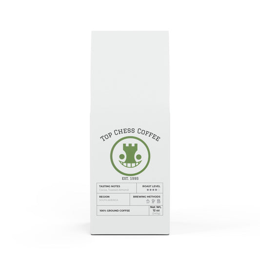 Top Chess Cascades Coffee Blend (Medium-Dark Roast)