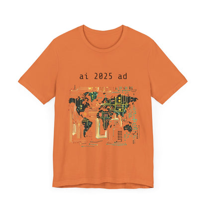 AI 2025 Tech-Inspired Unisex Jersey Tee