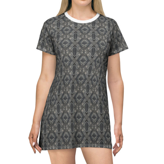 Prince of Wales Check T-Shirt Dress