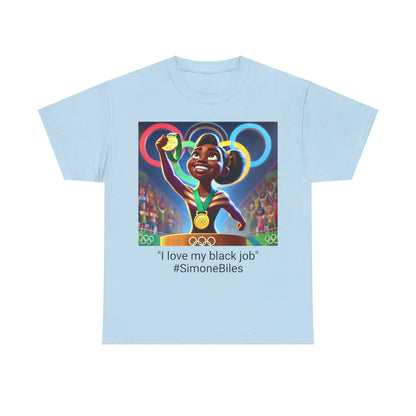 Simone Biles Quote, black pride Tee
