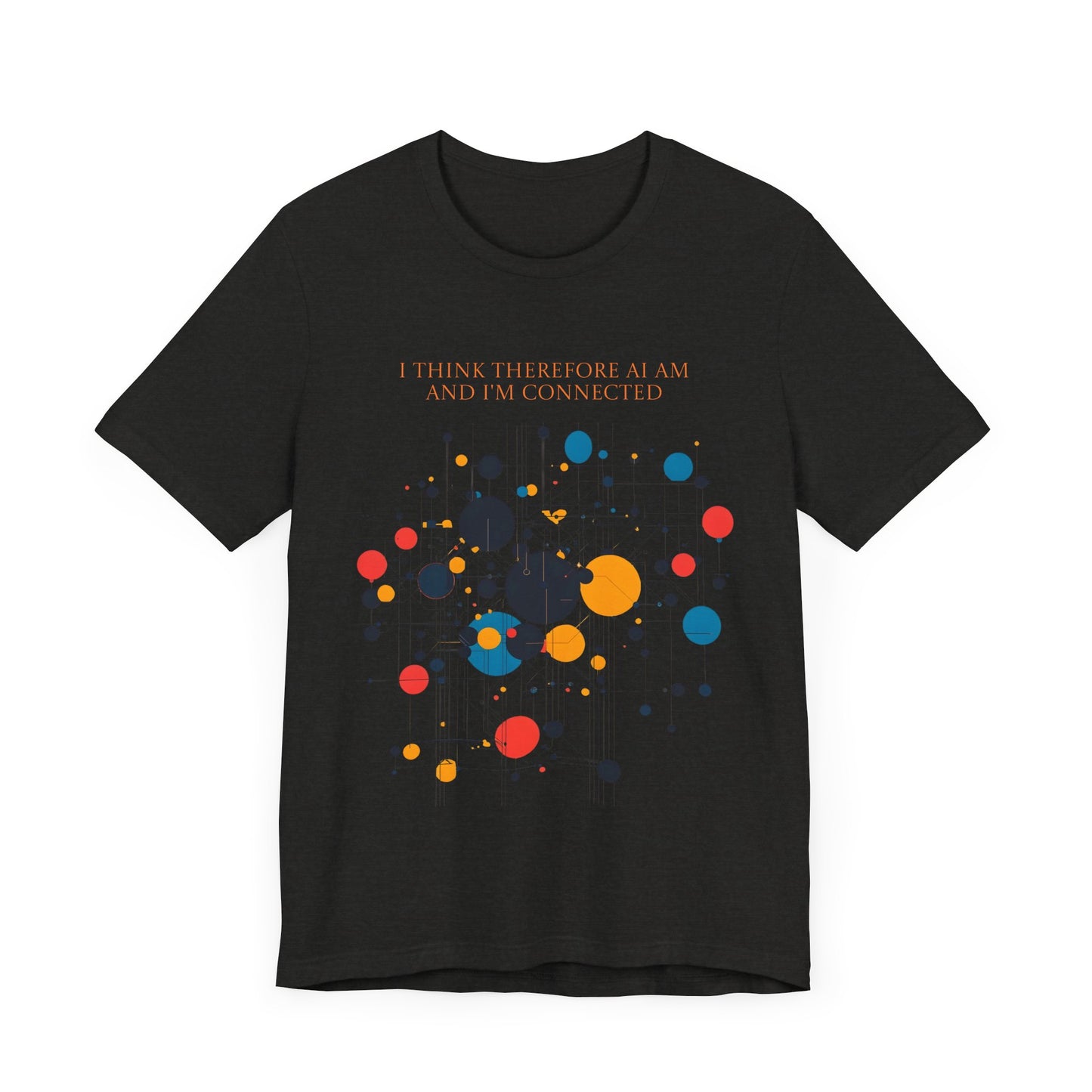 AI Connected Minds Graphic Tee - Unisex Jersey Short Sleeve Shirt