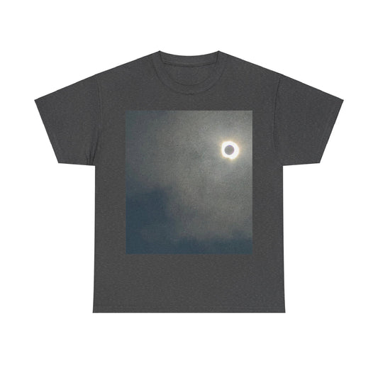 Solar Eclipse Black Unisex Tee, Astronomy Graphic T-Shirt, Celestial Gift, Moon Lover Shirt, Eclipse Viewing Apparel