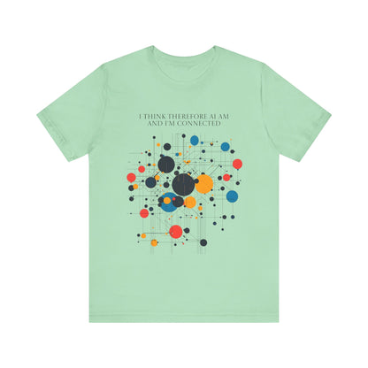AI Connected Minds Graphic Tee - Unisex Jersey Short Sleeve Shirt